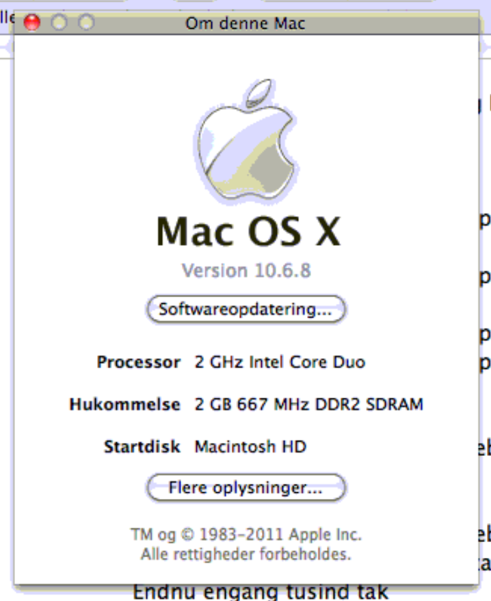 OS X 10.6.8 dead